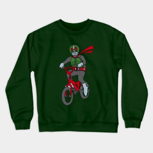 Bicycle Kamen Crewneck Sweatshirt